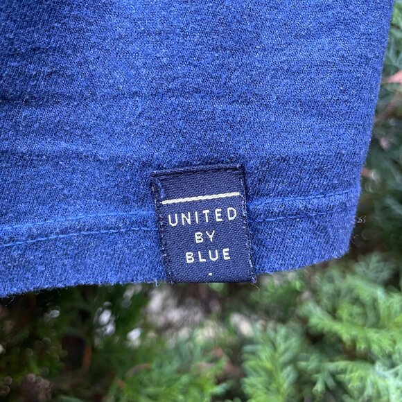 United By Blue - Blue Women's T-Shirt with Pocket - Picture 2 of 4